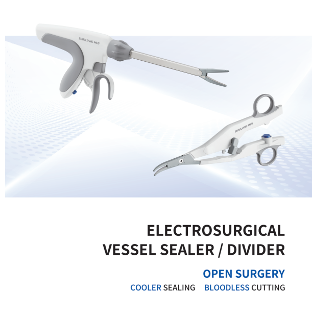 ELECTROSURGICAL VESSEL SEALER DIVIDER OPEN SURGERY